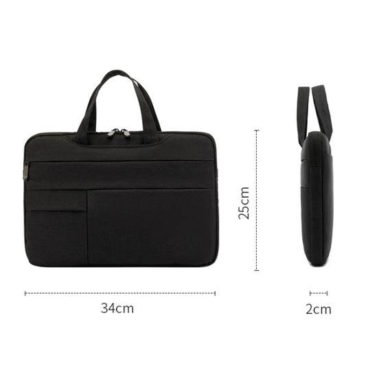 POFOKO C510 Waterproof Oxford Cloth Laptop Handbag For 12-13 inch Laptops(Navy Blue) by POFOKO