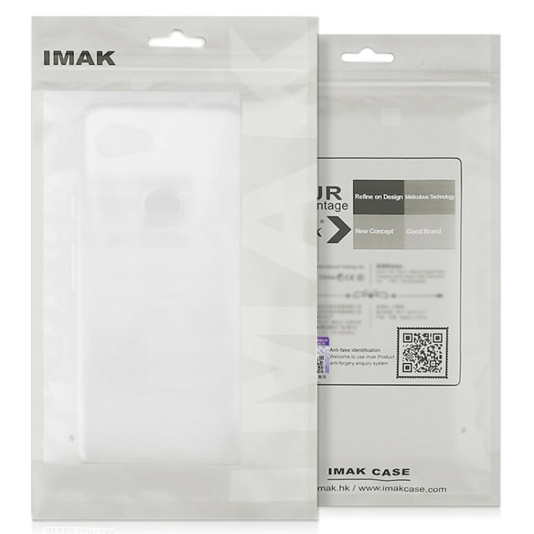 For Infinix Hot 30 Play / 30 Play NFC IMAK UX-4 Series Four-corner Shockproof Phone Case(Transparent) by imak