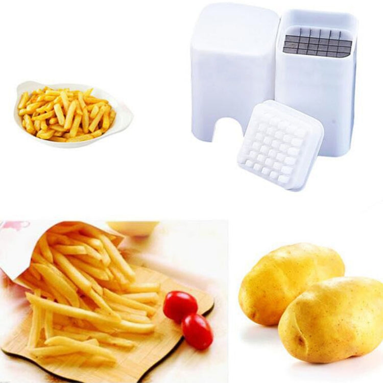 Kitchen Gadget Multi-function Potato Slicer(White) by bashfashion