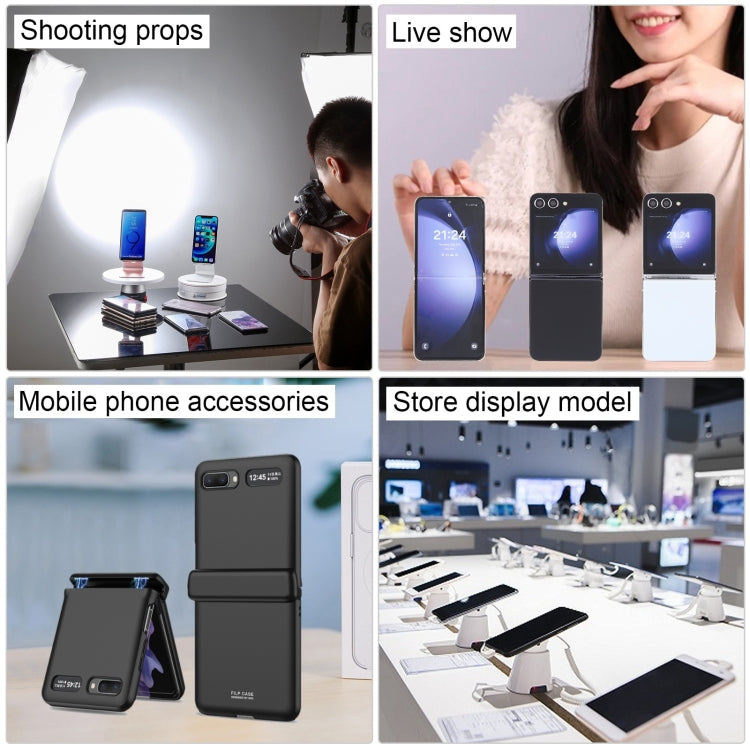 For Samsung Galaxy Z Flip5 Color Screen Non-Working Fake Dummy Display Model (Black) by bashfashion