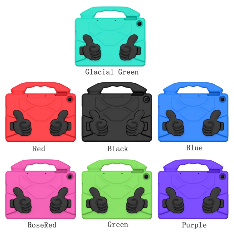 For Huawei MediaPad T10S 10.1/T10 9.7 Thumb Bracket EVA Shockproof Tablet Case(Red) by bashfashion