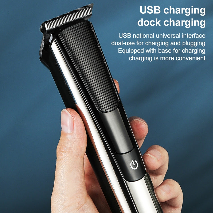 VGR V-178 5W USB Portable Hair Clipper with LED Display & Base by VGR