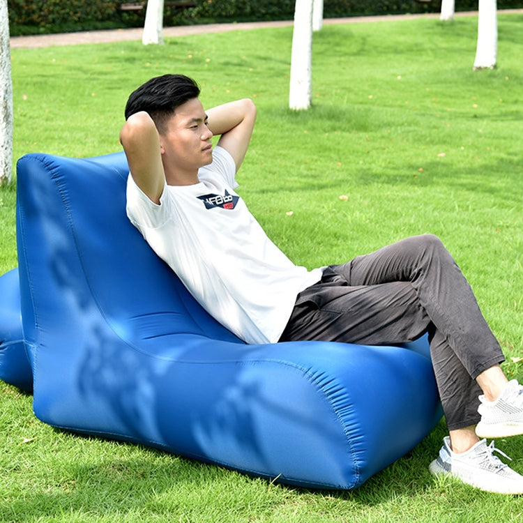 BB1803 Foldable Portable Inflatable Sofa Single Outdoor Inflatable Seat, Size: 90 x 70 x 65cm(Pink) by bashfashion
