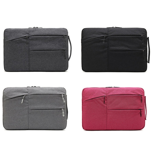 Zipper Type Polyester Business Laptop Liner Bag, Size: 15.6 Inch(Black) by bashfashion
