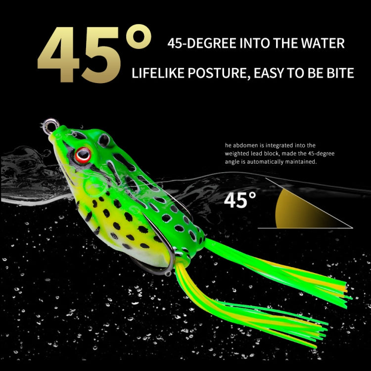 Thunder Frog Road Lure Fake Bait Simulation Soft Bait, Specification: 9g 5.3cm(F) by bashfashion
