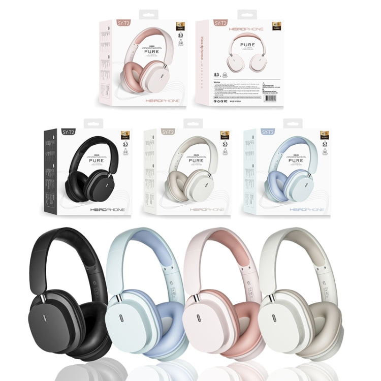 SOYTO SY-T2 Noise Reduction Bluetooth Headset Wireless Game Headset(Black) by SOYTO