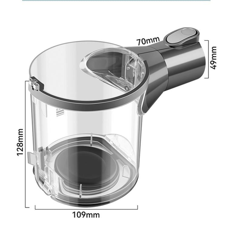 For Dyson V6/DC58/DC59 Vacuum Cleaner Dust Bin Replacement Parts, Spec: B Interface by bashfashion
