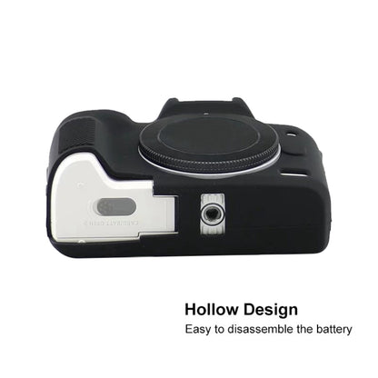 For Canon EOS M50 Mark II / M50 II Soft Silicone Protective Case(Coffee) by bashfashion