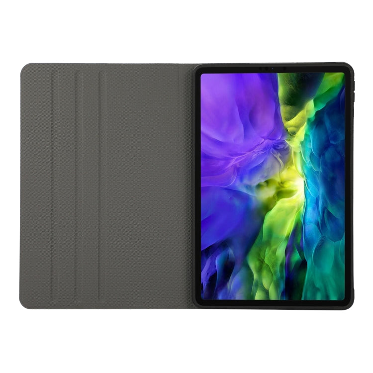 For Huawei MatePad 11 2021 Voltage Craft Texture TPU Horizontal Flip Protective Case with Holder(Red) by bashfashion