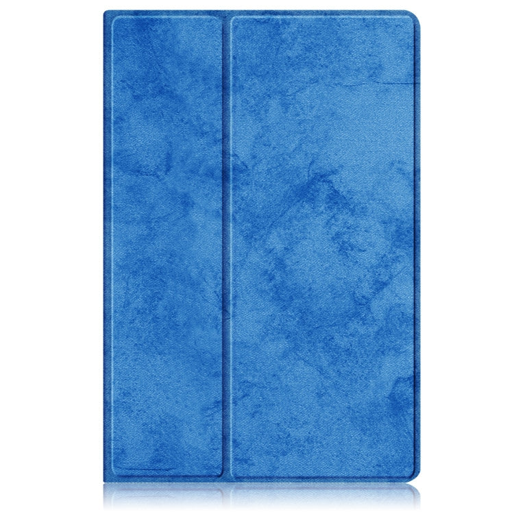 For Samsung Galaxy Tab S9 360 Rotation Stand Smart Leather Tablet Case(Blue) by bashfashion