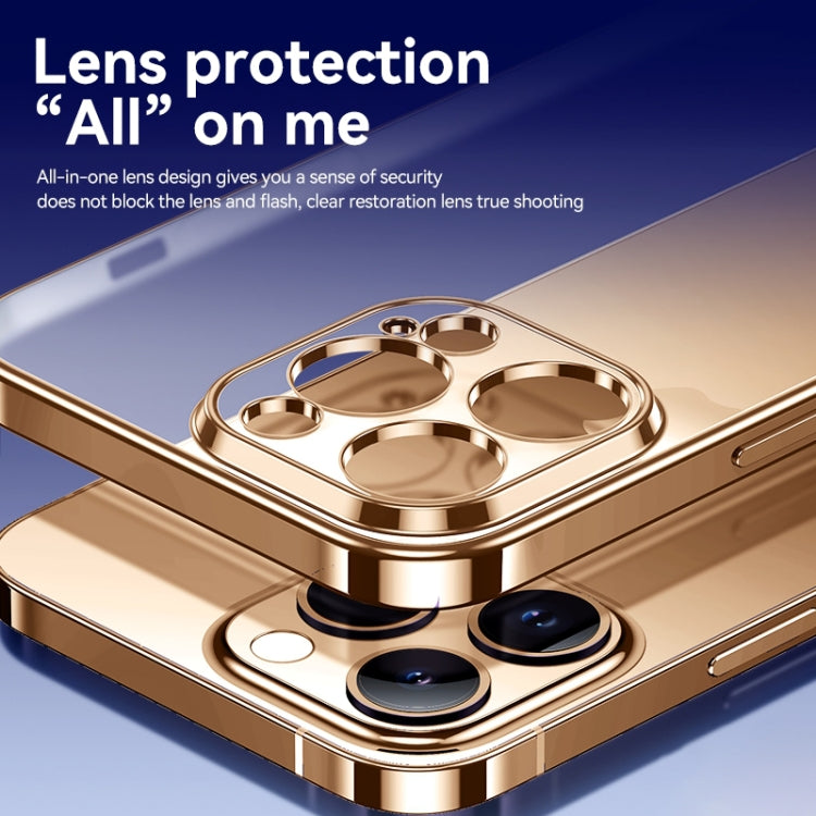 For iPhone 16 Plus SULADA Natural Color Series Electroplating Frosted TPU Phone Case(Silver) by SULADA