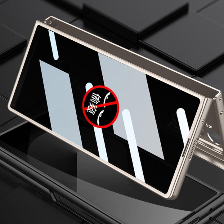 For Samsung Galaxy Z Fold6 Slim GKK Integrated Ultra-thin Privacy Full Coverage Phone Case(Green) by GKK