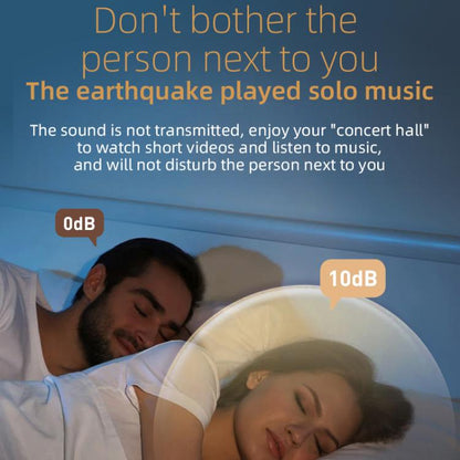 BLD07 Bone Conduction Bluetooth 5.4 Sleep Speaker(Grey) by bashfashion