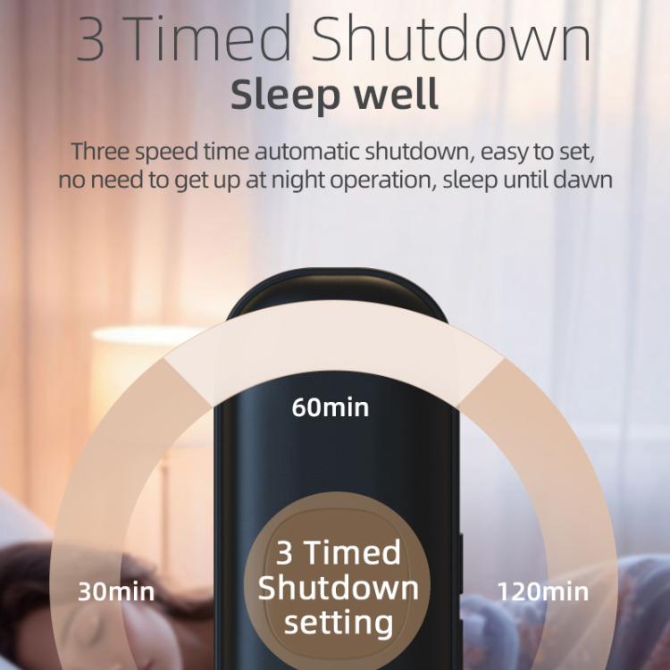 BLD07 Bone Conduction Bluetooth 5.4 Sleep Speaker(Grey) by bashfashion