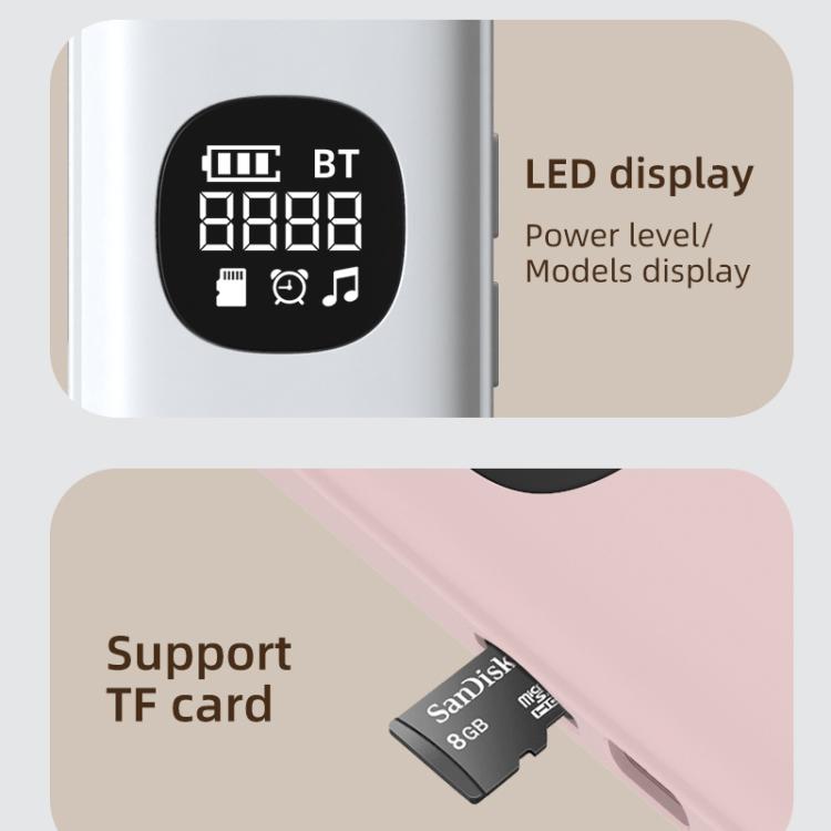 BLD07 Bone Conduction Bluetooth 5.4 Sleep Speaker(Green) by bashfashion