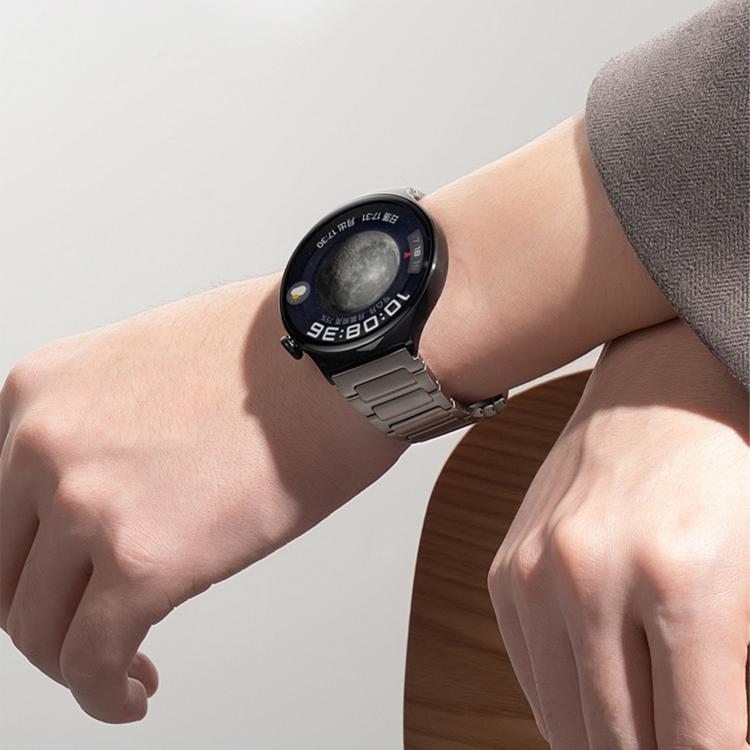 Kalebol 22mm Universal Titanium Scratch Resistant Strap(Titanium) by Kalebol