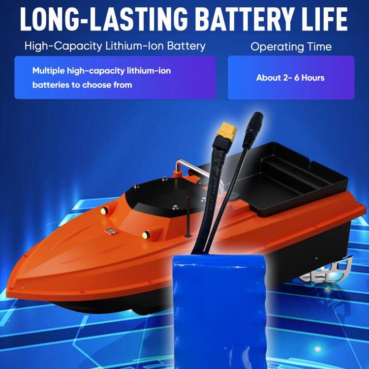 D80B GPS High Power Smart Remote Control Fishing Bait Boat Support Trawling, Plug:US Plug by bashfashion