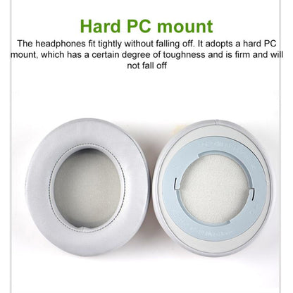 1 Pair Rotating Snap-on Replacement Earpads For Razer Kraken Pro V2, Material:Protein Leather(Black Green) by bashfashion