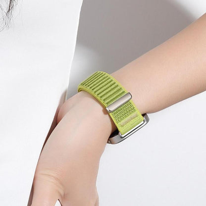 For Xiaomi Smart Band 10 / 9 / 8 xDfind Woven Nylon Hook And Loop Fastener Watch Band(Starlight) by xDfind