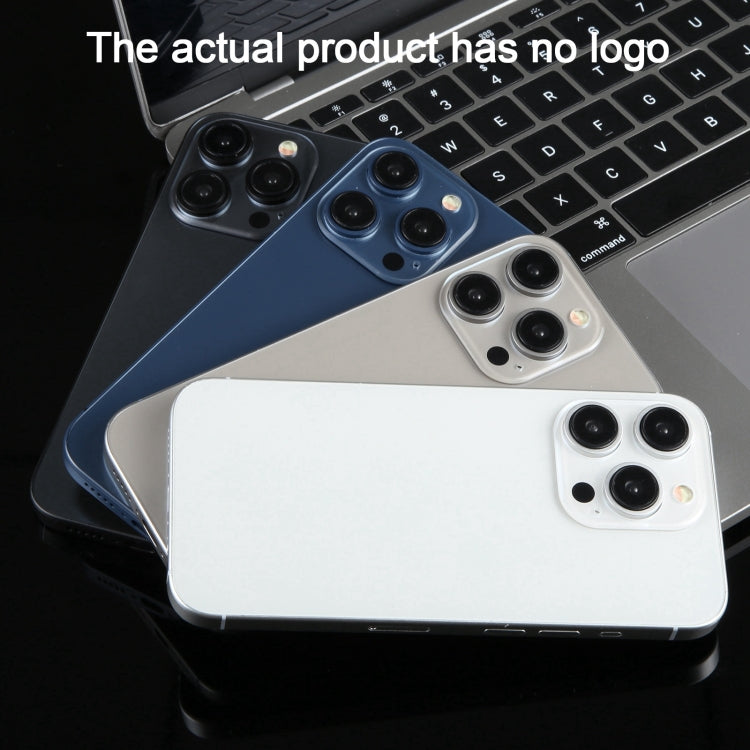 For iPhone 15 Pro Max Black Screen Non-Working Fake Dummy Display Model (Blue) by bashfashion