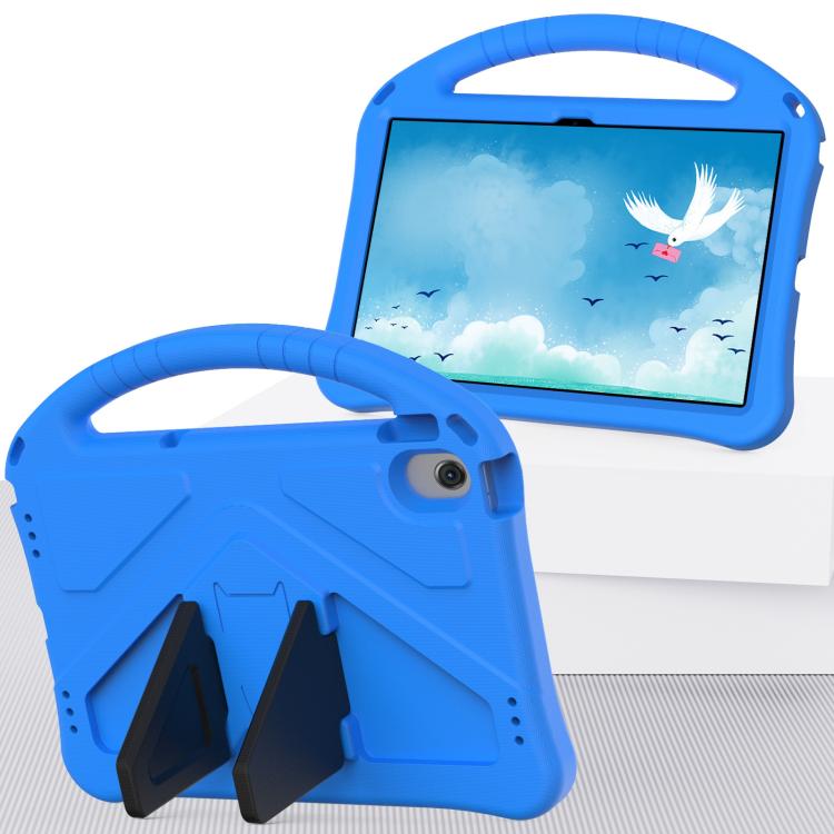 For Samsung Galaxy Tab A8 10.5 2021 X200 / X205 EVA Shockproof Tablet Case with Holder(Blue) by bashfashion