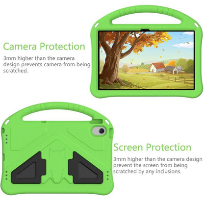 For Samsung Galaxy Tab A8 10.5 2021 X200 / X205 EVA Shockproof Tablet Case with Holder(Green) by bashfashion