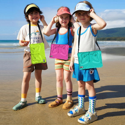 For Samsung Galaxy Tab S8 11 X700N Butterfly Bracket EVA Shockproof Tablet Case(Mint Green) by bashfashion