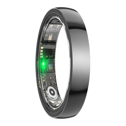 R1000 SIZE 8 Smart Ring, Support Heart Rate / Blood Oxygen / Sleep / Multiple Sports Modes(Black) by bashfashion