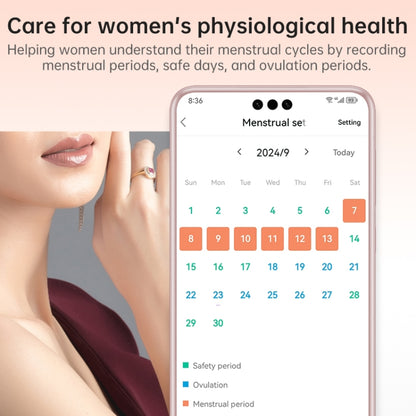 KS03 Pro 1.96 inch Color Screen Smart Watch, Support Bluetooth Call / Health Monitoring(Silver Blue) by bashfashion