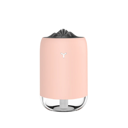 Car Portable Humidifier Household Night Light USB Spray Instrument Disinfection Aroma Diffuser(Pink) by bashfashion