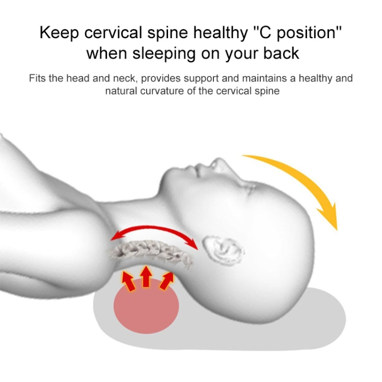 Butterfly Shape Memory Foam Snorked Pillow Slow Rebound Health Care Cervical Pillow, Dimensions: 62x34x12x6cm(Velvet Camel Color) by bashfashion