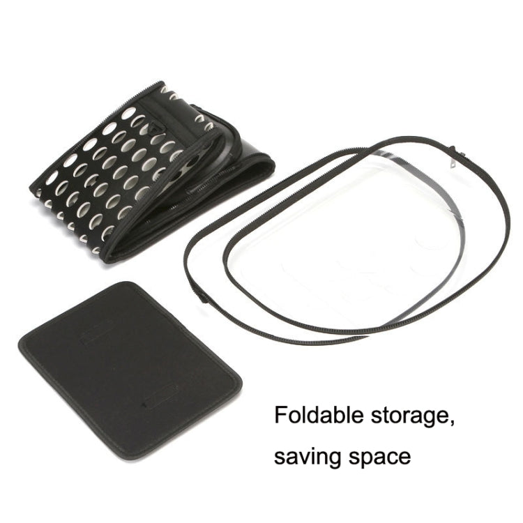 Pet Transparent Space Capsule Outing Package, Size: Small(Black) by bashfashion