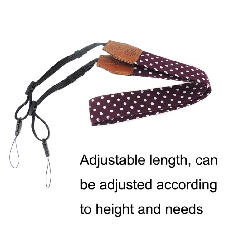 Multi-color Shoulder Neck Strap SLR Retro Camera Shoulder Strap(Blue) by bashfashion