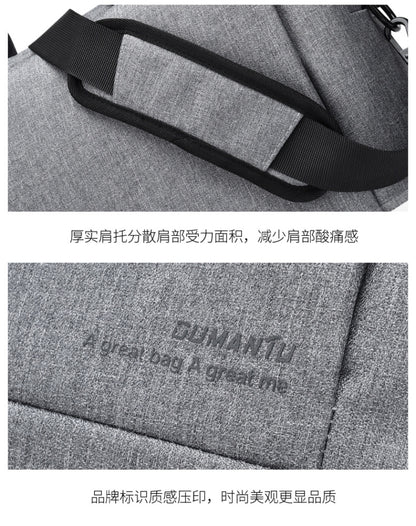 OUMANTU 020 Event Computer Bag Oxford Cloth Laptop Computer Backpack, Size: 14 inch(Wine Red) by OUMANTU