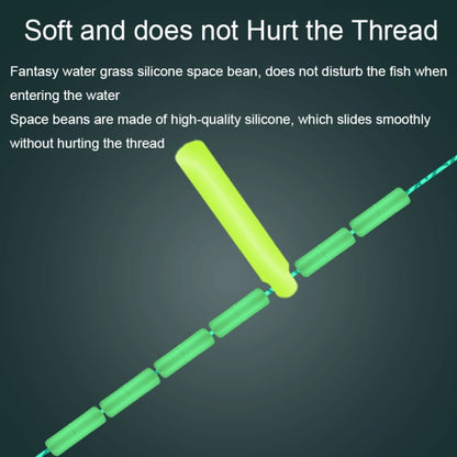 2pcs Outdoor Fishing Anti-tangle Spotted Invisible Line Set with Scale, Size: 5.4m(1.5) by bashfashion