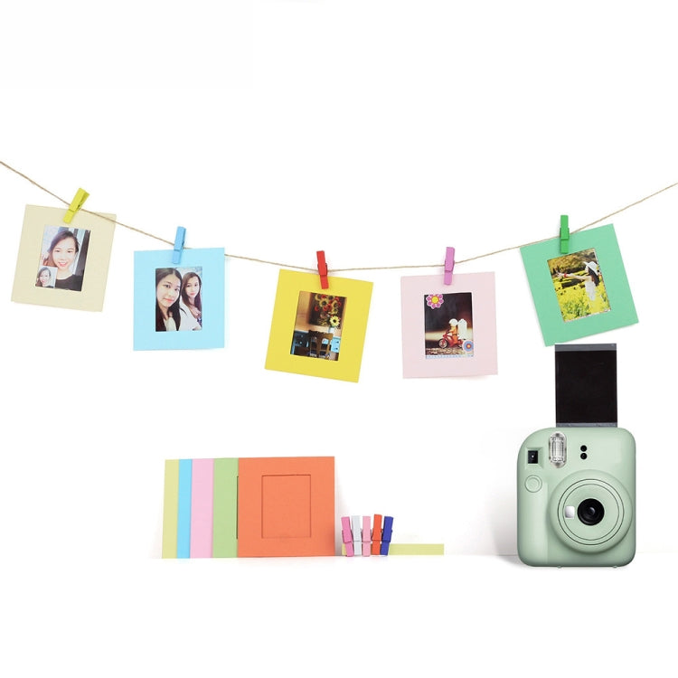 For Polaroid Mini12 7 in 1 Photo Album Sticker Photo Frame Camera Bag, Color: White by bashfashion