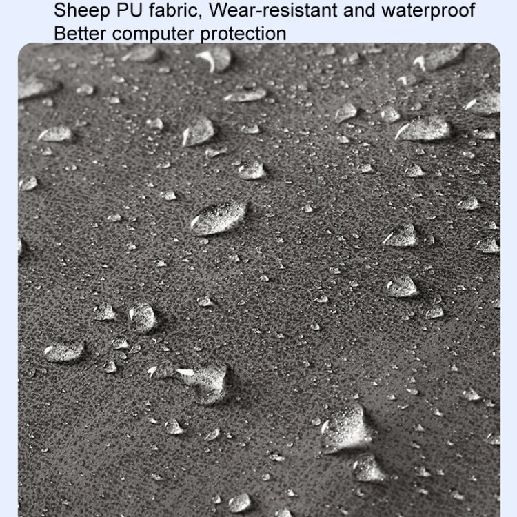 BUBM Portable Computer Bag Notebook Business Travel Bag, Size: 14 inch(Light Gray) by BUBM