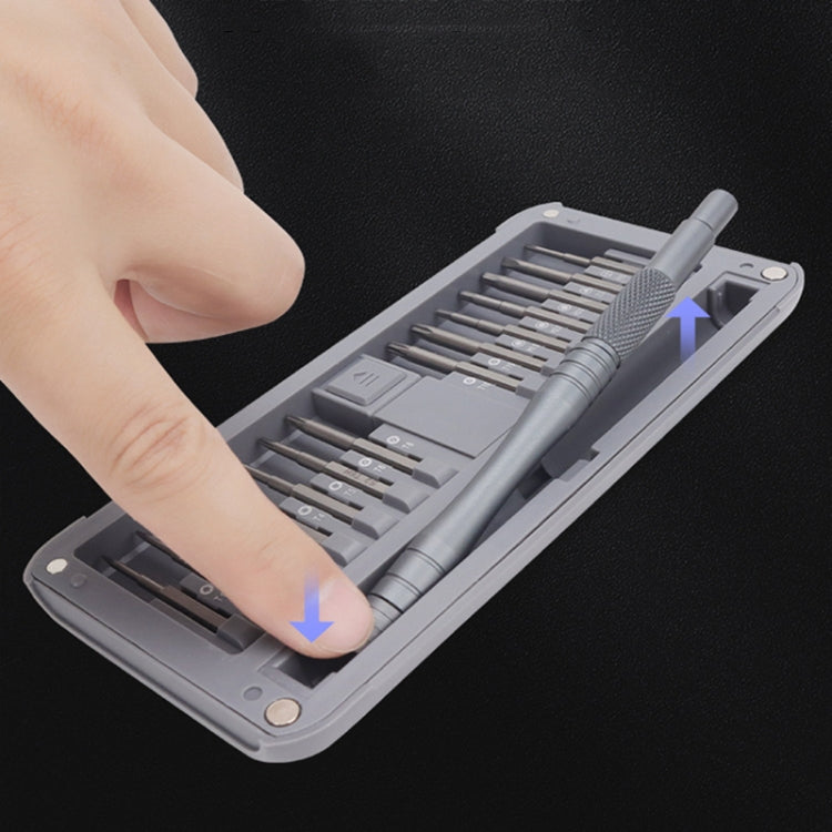 For DJI CQT UAV 30-In-1 Drone Universal Extended Screwdriver Set Disassembly Tool Set(Frosted Gray) by CQT