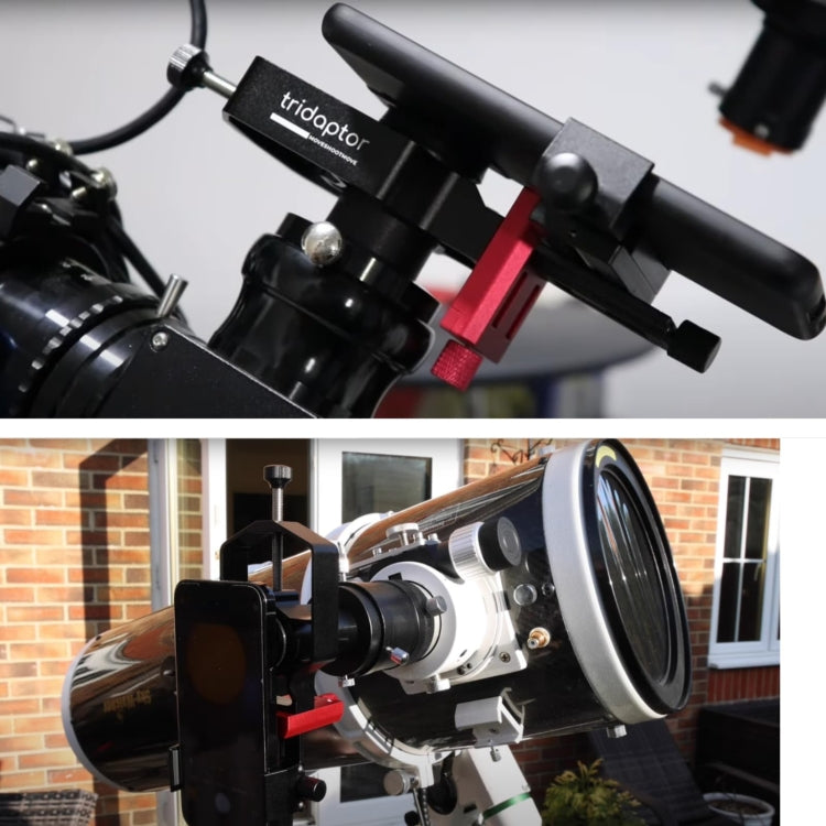 Tridaptor Digiscoping Adapter 3-Axis Telescope Phone Mount For Binocular Monocular Microscope Without Bluetooth by Tridaptor