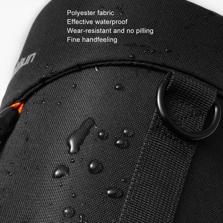 Cwatcun D157 DSLR Camera Lens Barrel Shockproof Thickened Digital Lens Bag Flip Lens Pouch, Color: Extra Large Black by Cwatcun