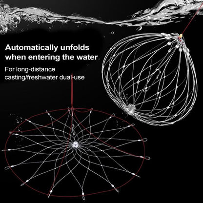 Diameter 52cm/20 Strands Automatically Retractable Crab Cage Wire Crab Opening And Closing Cage by bashfashion