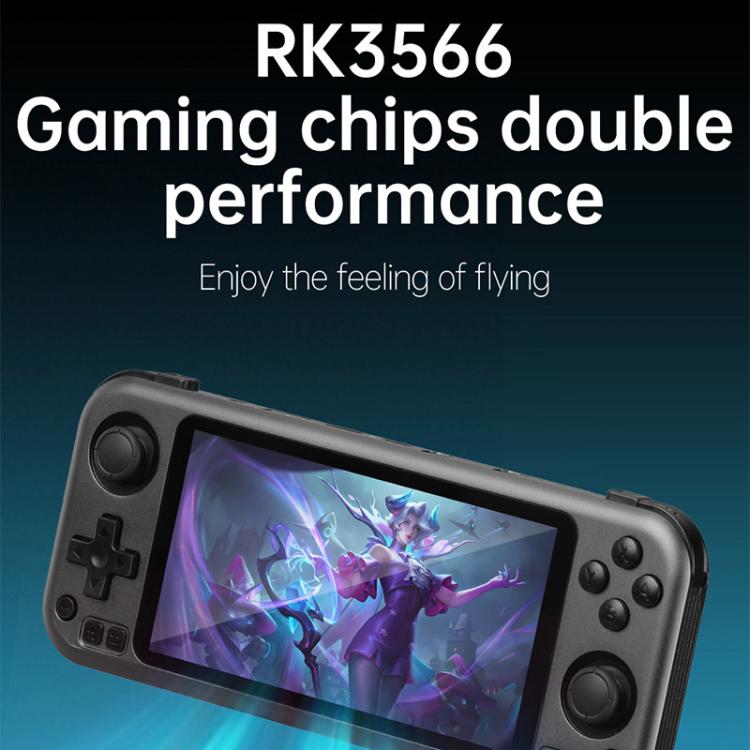 CB408 4.7-inch Touch Screen Handheld Game Console Supports WiFi Android 11 +Linux System 64G(Gray) by bashfashion