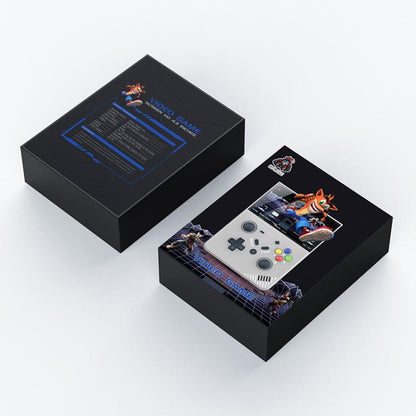 R43 Pro Handheld Game Console 4K HD 4.3-Inch Screen Home Portable Video Game Player, Spec: Gray 64G by bashfashion