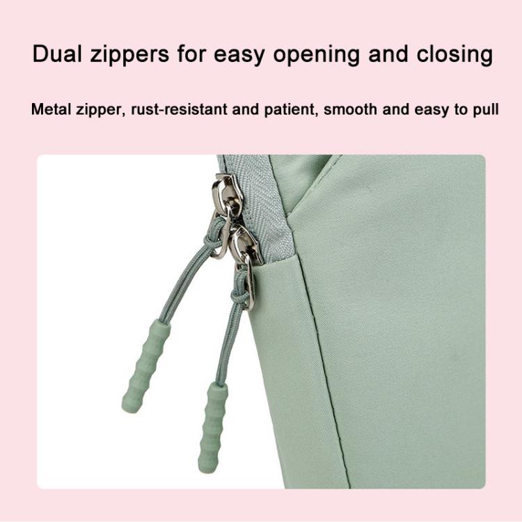 15-15.6inch Universal Laptop Bag Briefcase Multifunctional Shockproof Computer Bag, Color: Black by bashfashion